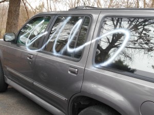 More than 150 cars in Columbia have been vandalized since Dec. 15. (Courtesy Howard County Police)