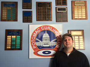 Potomac Curling Club's Joe Rockenbach says the club is nearing capacity for memberships and had to turn away nearly 20 groups looking to rent the facility this year due to a spike in popularity. (WTOP/Noah Frank)