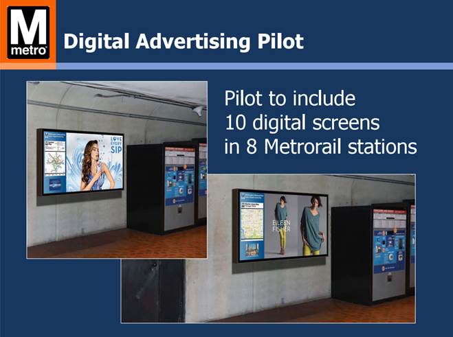 Advertising mock-up for Metro's plans to increase revenue. (Metro)