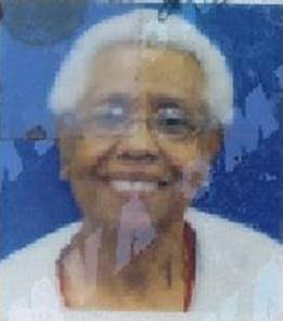 Police say Georgia Mae Jones, 76, was last seen in the 1100 block of Maine Avenue, Southwest. (Courtesy Metropolitan Police Department)