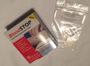BloodSTOP has only been approved for external use in the United States so far. (WTOP/Noah Frank)