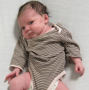 A 2-3-month-old girl was found abandoned by Anne Arundel police on Saturday night. (Anne Arundel County)