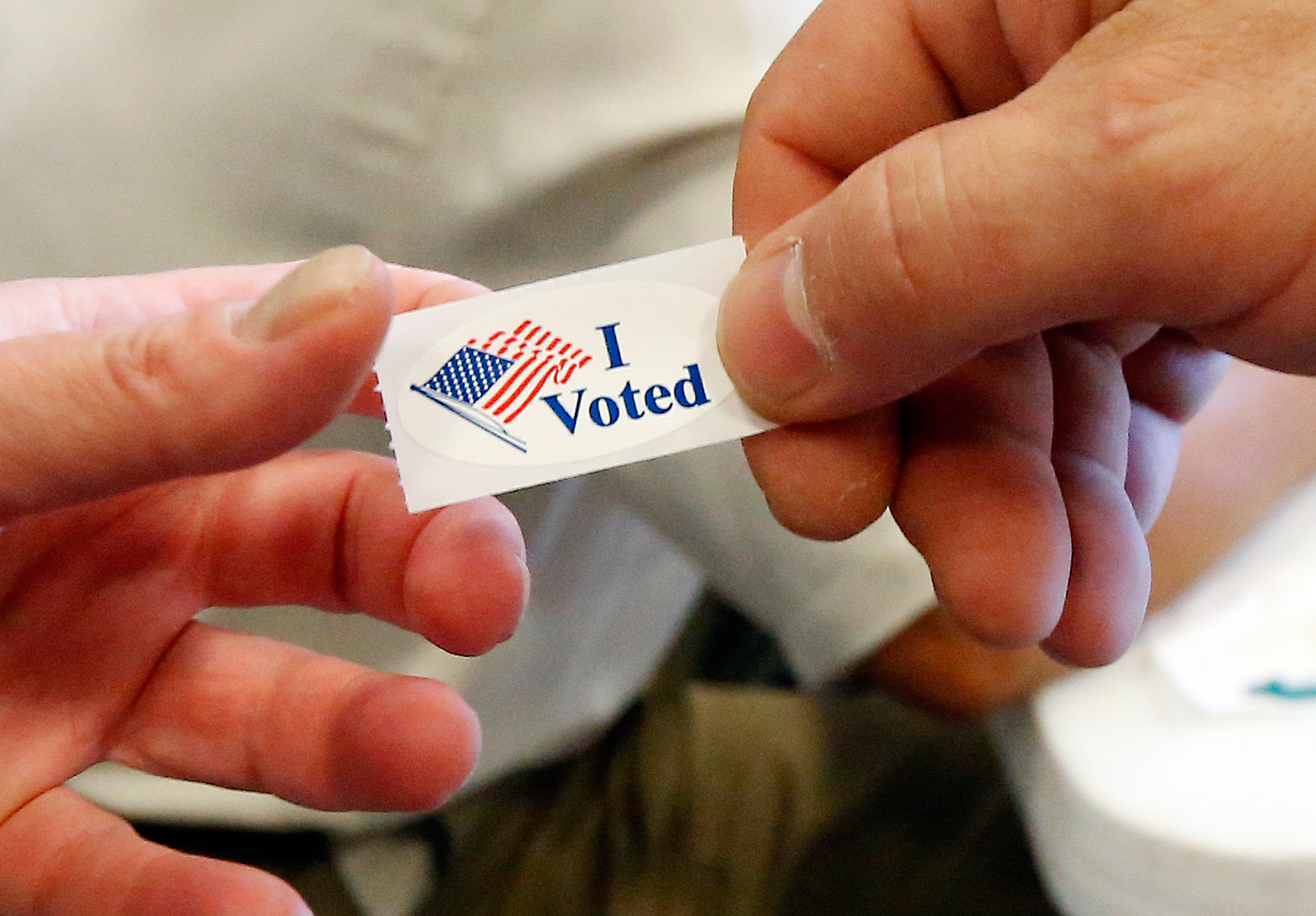 Maryland's first day of early voting smooth so far WTOP