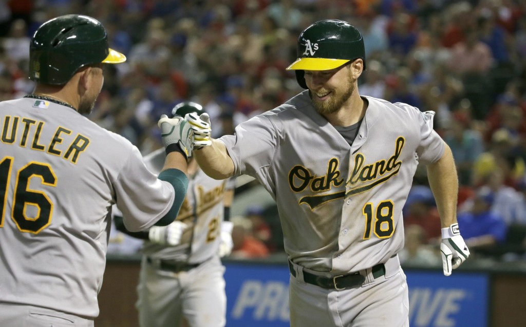 Zobrist fit into the organizational philosophy in Oakland. (AP Photo/LM Otero)
