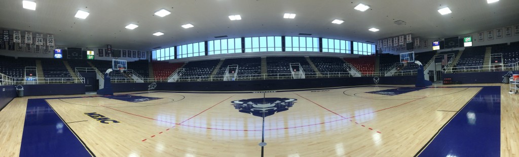 Burr Gymnasium, home of Howard Basketball. (WTOP/Noah Frank)