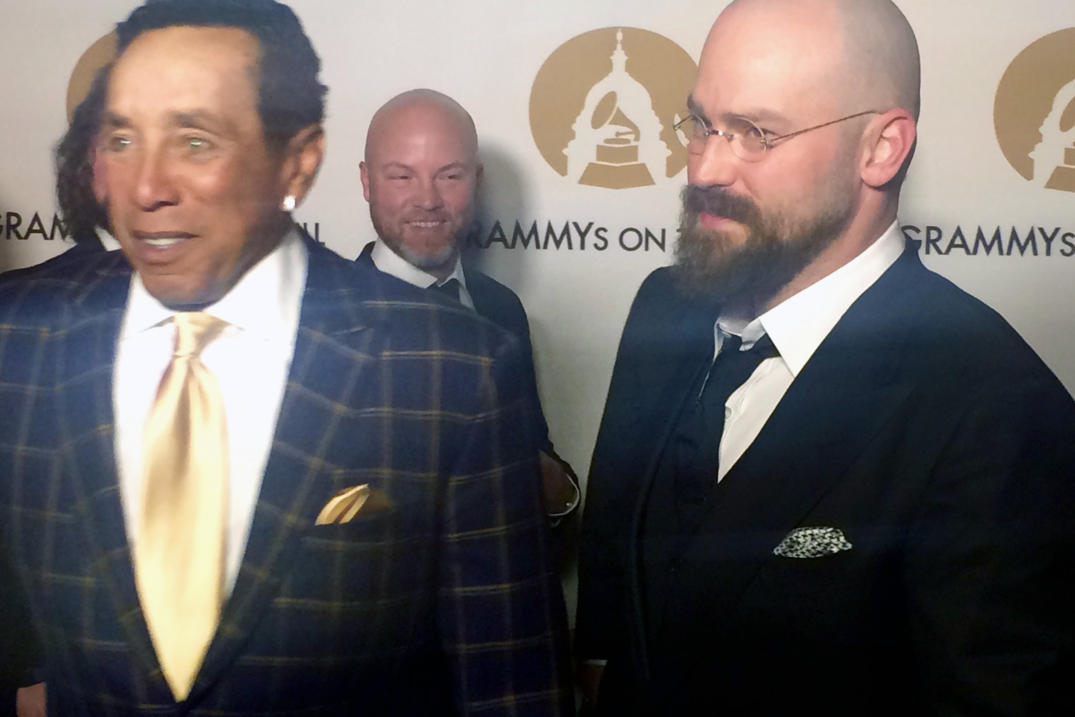 Smokey Robinson and Zac Brown attend the 2016 Grammys on the Hill event at The Hamilton in Washington D.C. (WTOP/Jason Fraley)