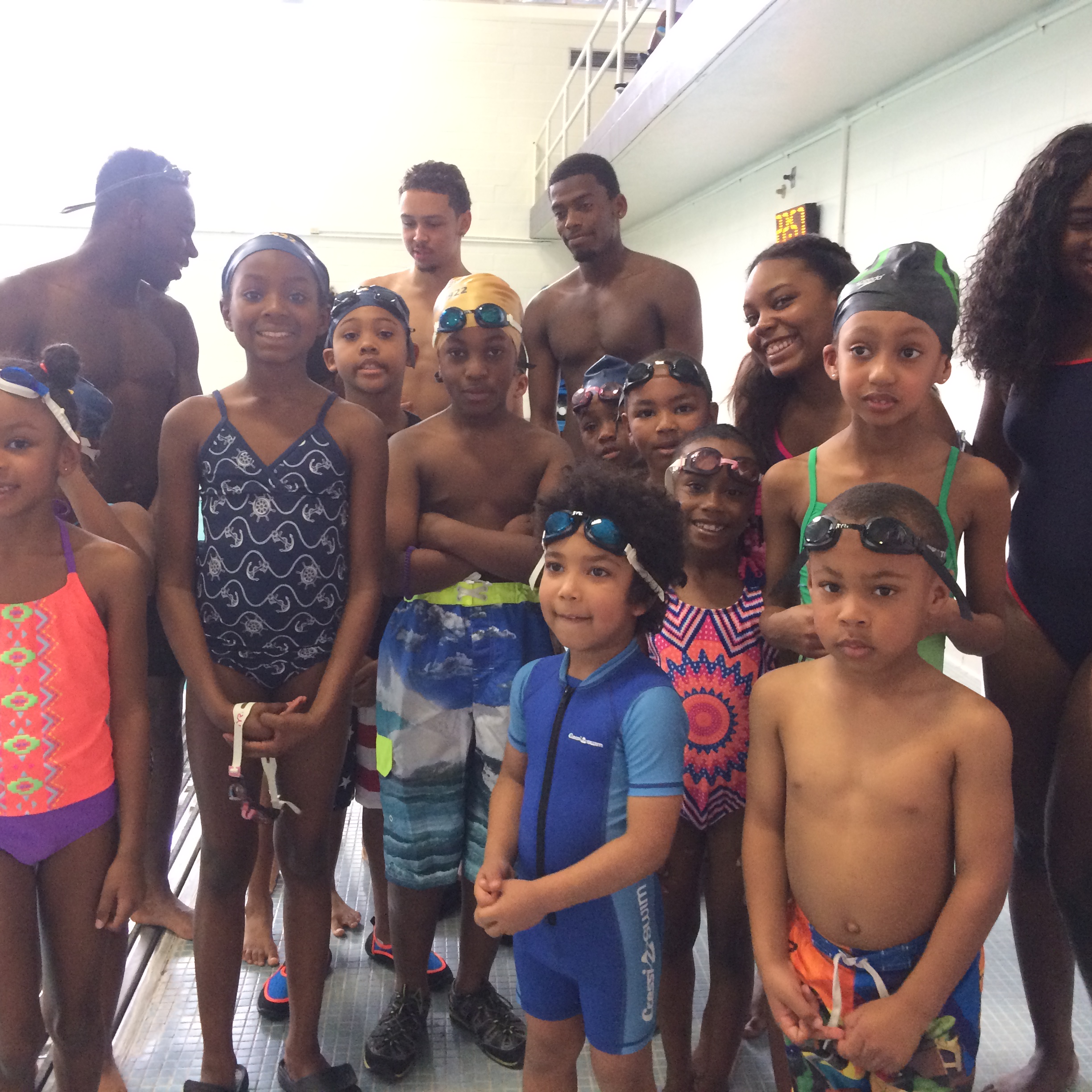 Photos Howard University Olympic Swimmer Host Swim Clinic Wtop