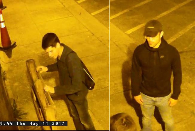 The suspects who police say hung a noose from the Crofton Middle School