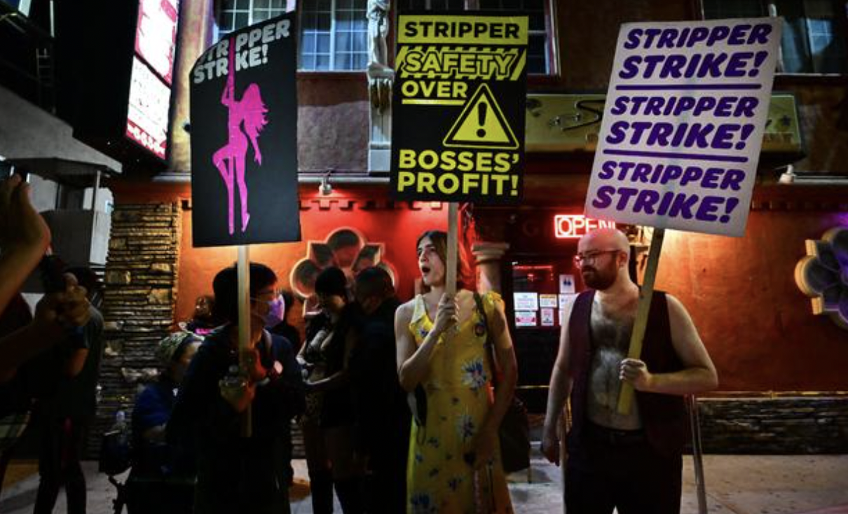 Dancers At Topless Bar Set To Become Nations Only Unionized Strippers