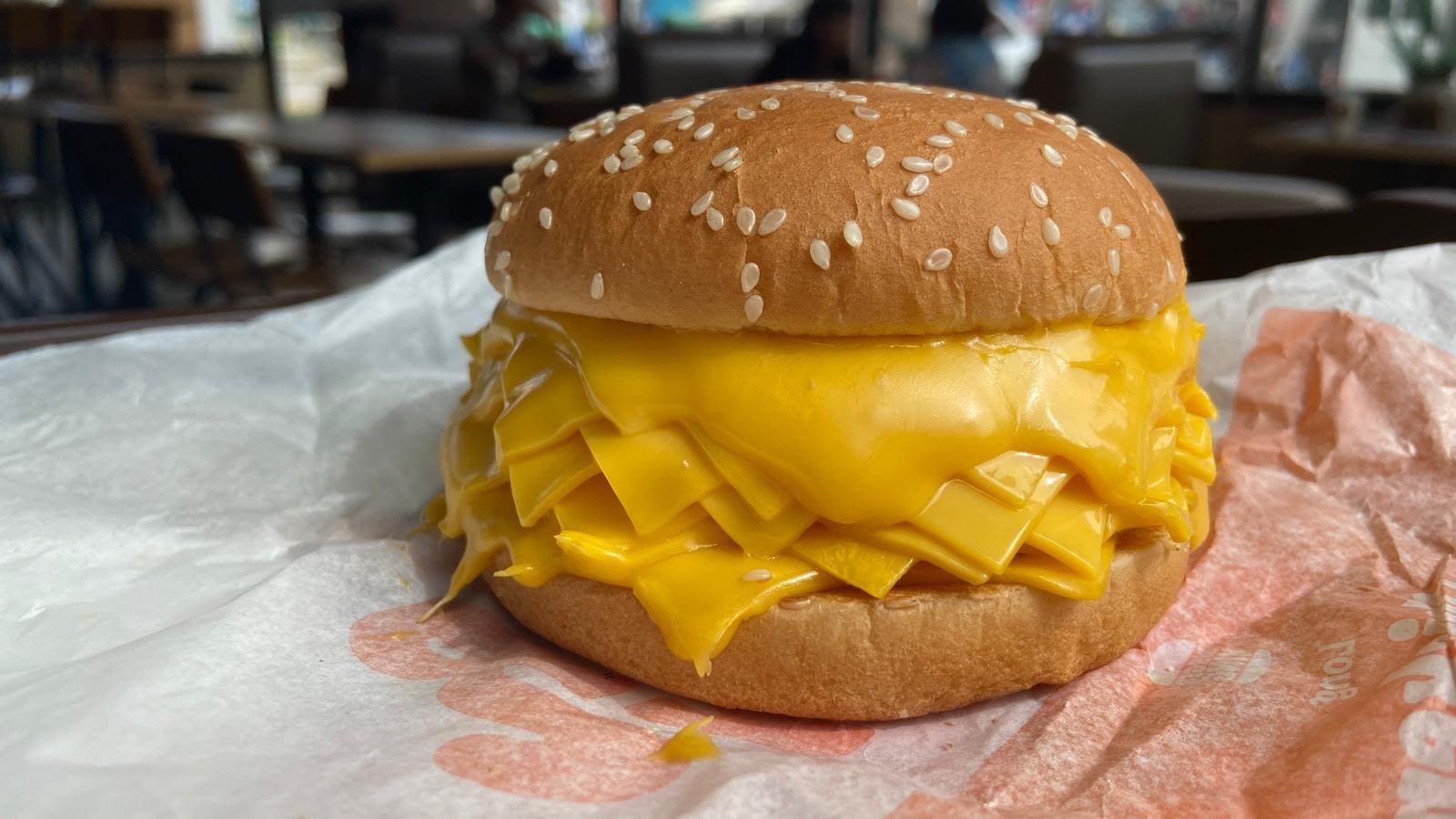 Too Much Burger Kings New Offering In Thailand Has No Meat And Slices Of Cheese WTOP News