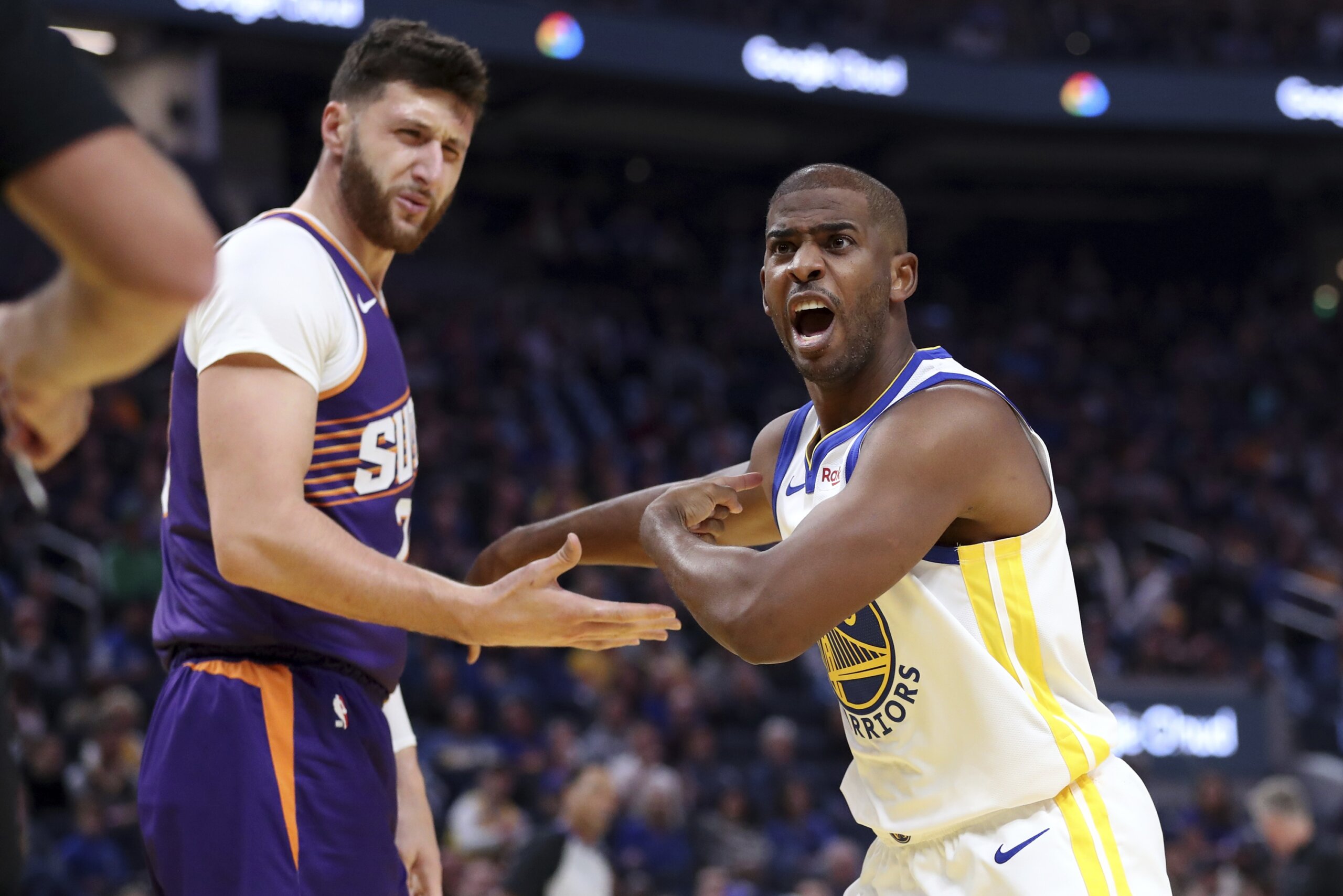 Warriors Chris Paul Comes Off Bench For 1st Time In His NBA Career