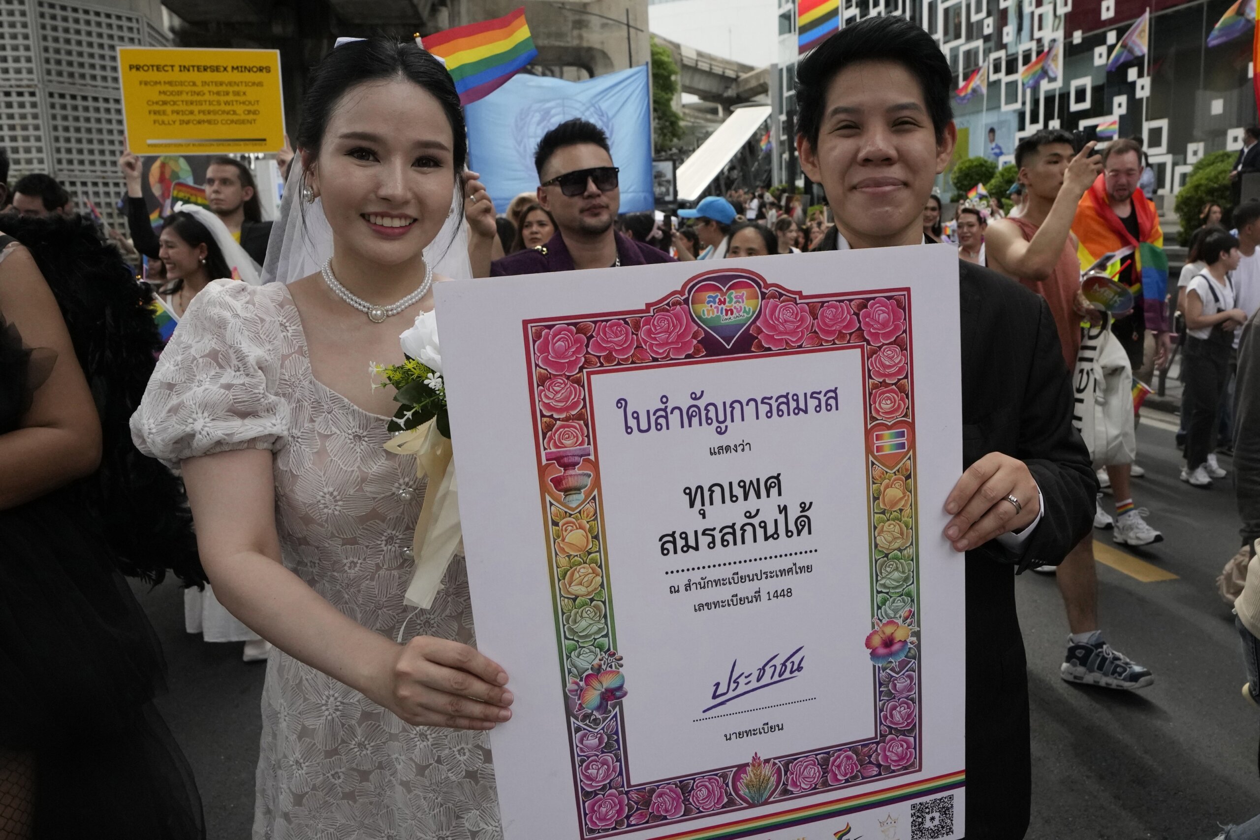 Thailand Legalizes Same Sex Marriage Allows Couples To Wed Starting In