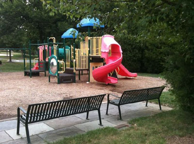 Head to the playground to get in shape