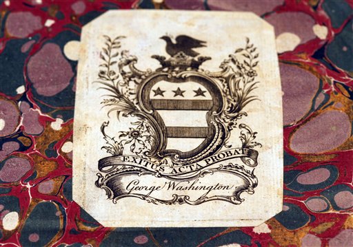 Book that shaped GW’s presidency returns home