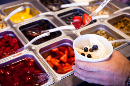 Frozen yogurt can be no healthier than ice cream