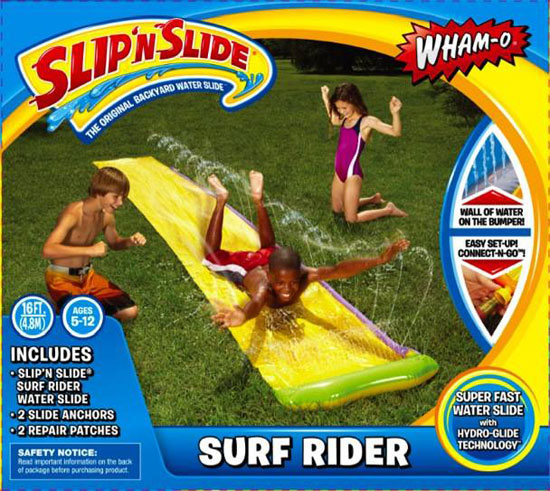 Funny (and painful) Slip ‘N Slide fails (Video)