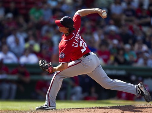 Nats closer Clippard looks forward to facing Jeter