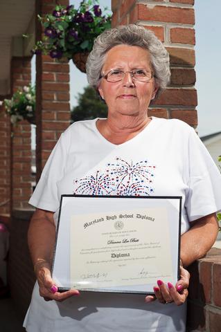 Walkersville woman, 64, earns GED diploma