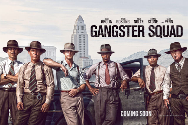 Strong ‘Gangster Squad’ cast suffers from timing, tone