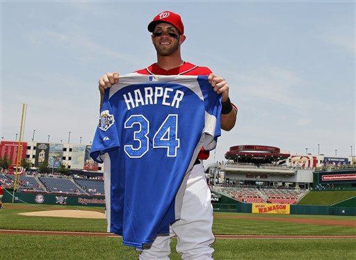 Harper: ‘No words can explain’ being called to All-Stars