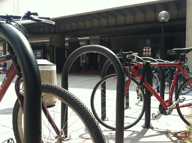 Metro tagging abandoned bikes before sending to auction