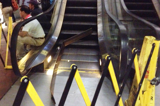 Riders contradict Metro escalator accident reports