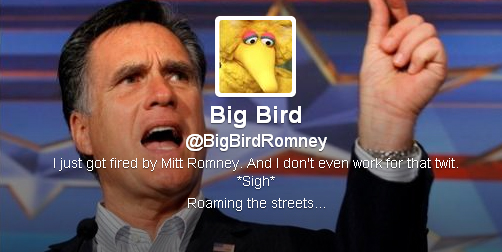 Romney’s Big Bird comments spark response from the bird himself