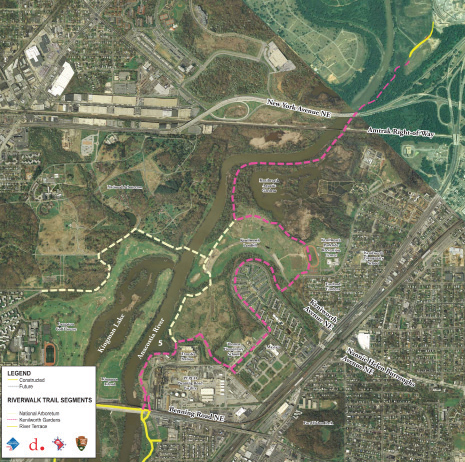4-mile biking trail will connect District and Md.