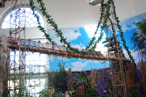 Botanic Garden hosts fantastical train exhibit