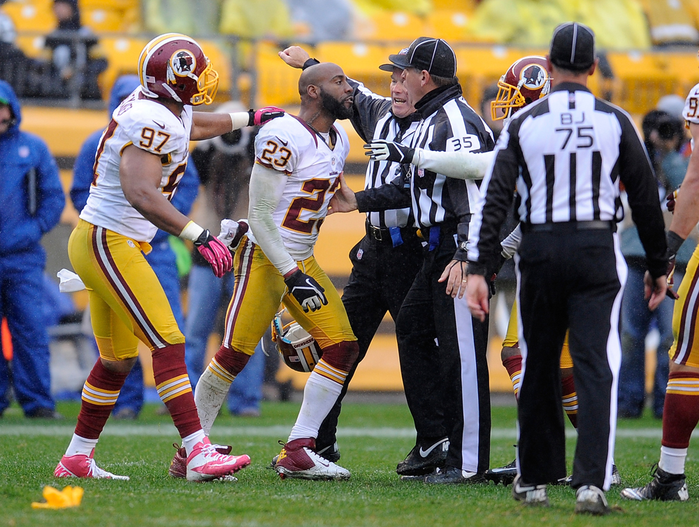 Reports: Official involved in alleged death threat incident won’t ref Redskins game