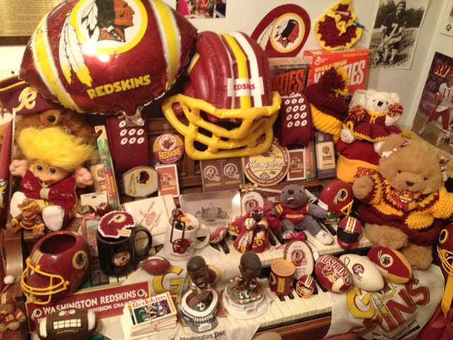 redskins collectibles