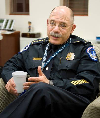 Chief Dine hits the ground running at Capitol police