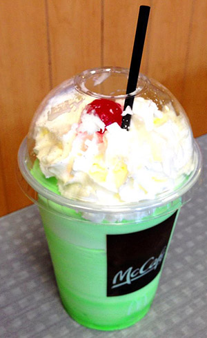 Shamrock Shakes back in time for St. Patrick’s Day