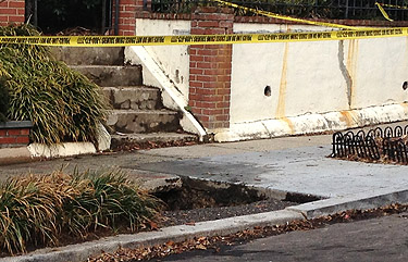 D.C. investigating NW sinkhole