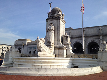 Makeover outside Union Station neglected fountain