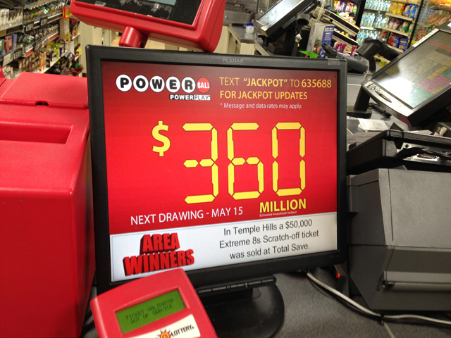 Large lottery jackpot craze defies logic, store owner says