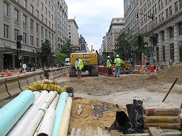 D.C. Water: 14th Street sinkhole likely manmade