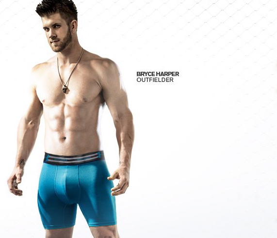 Nats’ Bryce Harper models underwear for Under Armour | WTOP