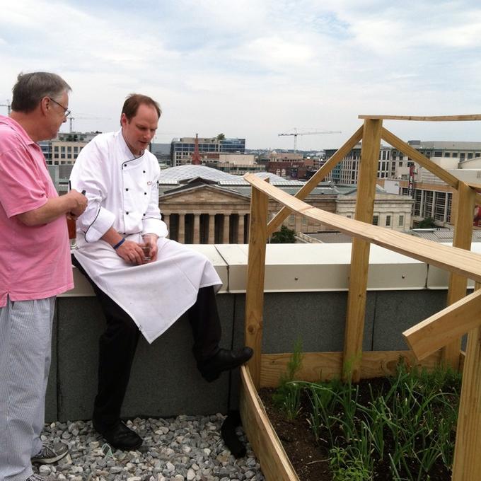 Cedar’s chef keeps menu fresh with rooftop garden