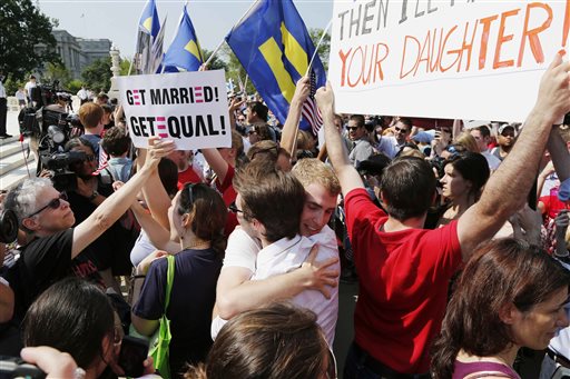Debate over gay marriage continues despite high court ruling