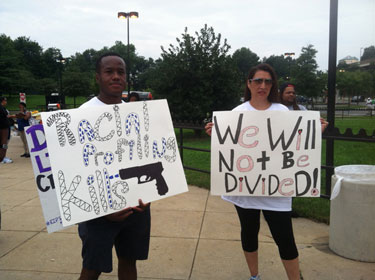 Area marchers’ demand: ‘Justice’