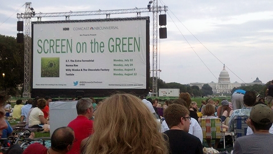 Screen on the Green kicks off on National Mall