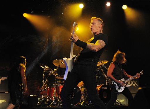 Metallica buys vinyl record factory in Alexandria