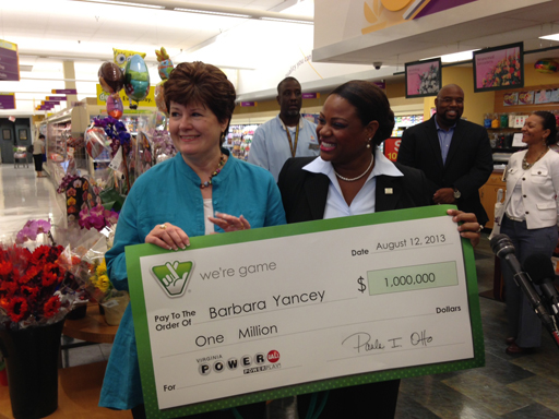 Va. woman takes a chance and wins $1M