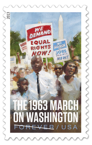 Forever stamp commemorates March on Washington