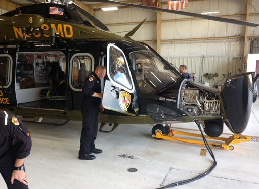 Sneak peek of new Maryland State Police chopper