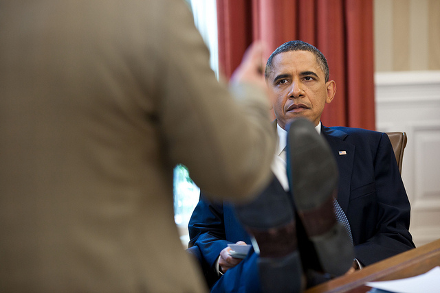 Obama And The Foot On Desk Controversy Wtop