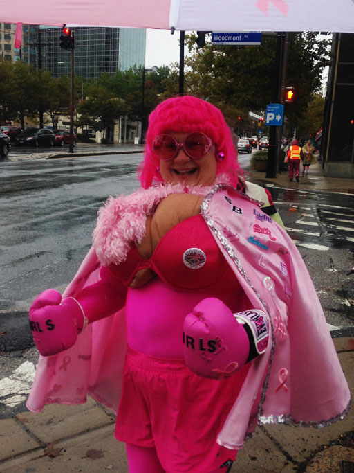 Rain isn’t dampening start of the Komen 3-Day