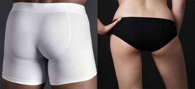 Underwear line claims to filter flatulent fumes