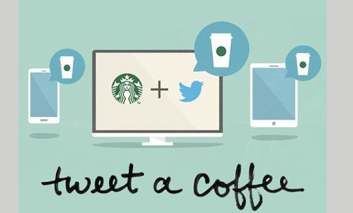 Starbucks lets you tweet a cup of coffee